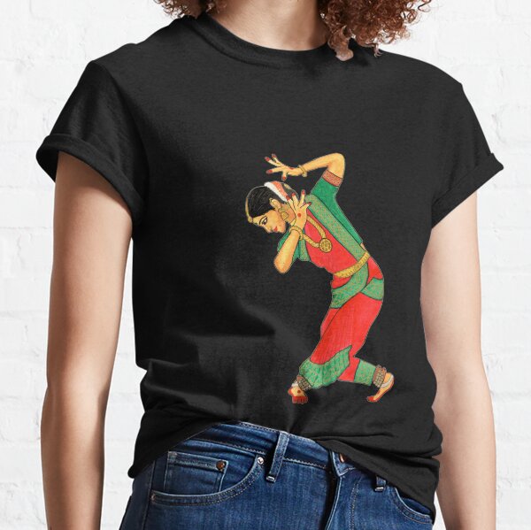 Item preview, Bharatanatyam dancer art - Indian classical dance / dancer designed and sold by Harini Patnam.