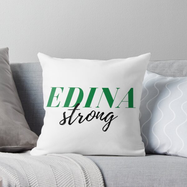 Item preview, EDINA Strong Green & Black Text Graphic designed and sold by rl2020.
