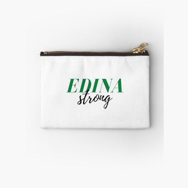 Item preview, EDINA Strong Green & Black Text Graphic designed and sold by rl2020.