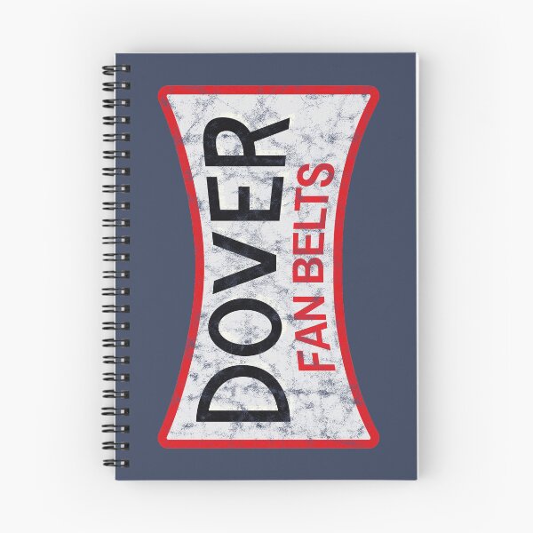 Item preview, Dover Fan Belts (Original Design - Dark Blue - Worn) designed and sold by Justin Ellis.