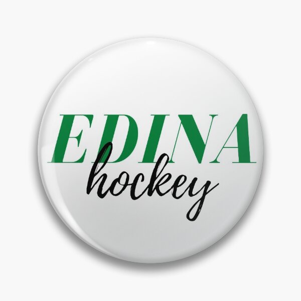 Item preview, EDINA Hockey Green & Black Text Graphic designed and sold by rl2020.