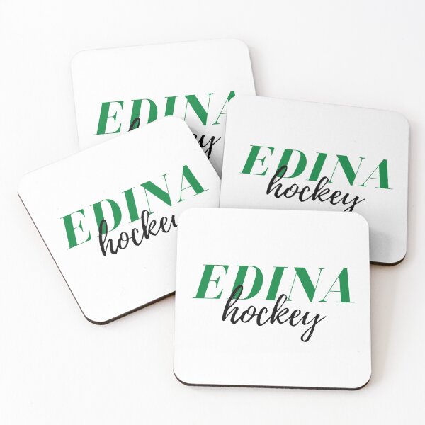 Item preview, EDINA Hockey Green & Black Text Graphic designed and sold by rl2020.