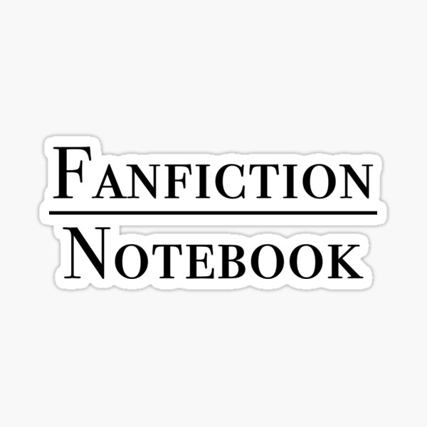 Item preview, Fanfiction Notebook - black designed and sold by PlanetaryArtist.