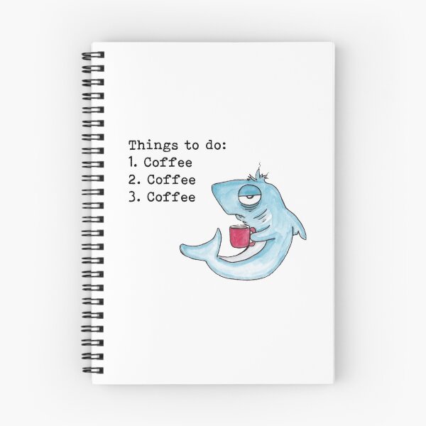 Item preview, Things to do: 1. Coffee 2. Coffee 3. Coffee designed and sold by Anna Fok.