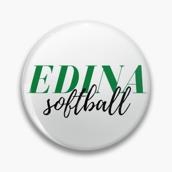Item preview, EDINA Softball Green & Black Text Graphic designed and sold by rl2020.
