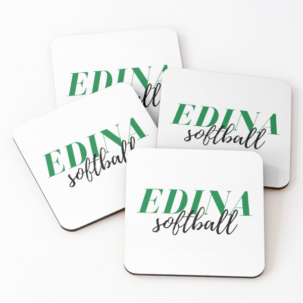 Item preview, EDINA Softball Green & Black Text Graphic designed and sold by rl2020.