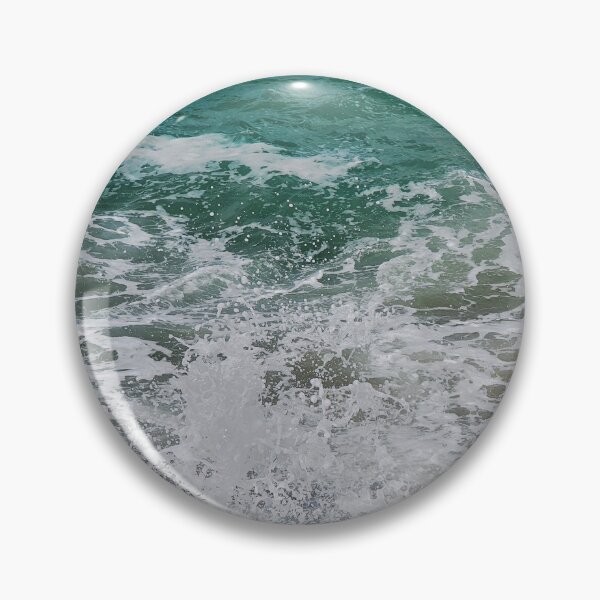 Item preview, Sea waves splashing on shore designed and sold by Dinashop.