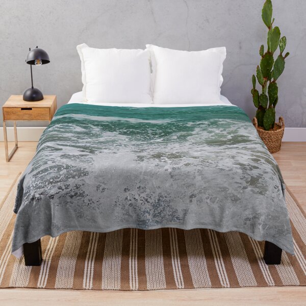Item preview, Sea waves splashing on shore designed and sold by Dinashop.
