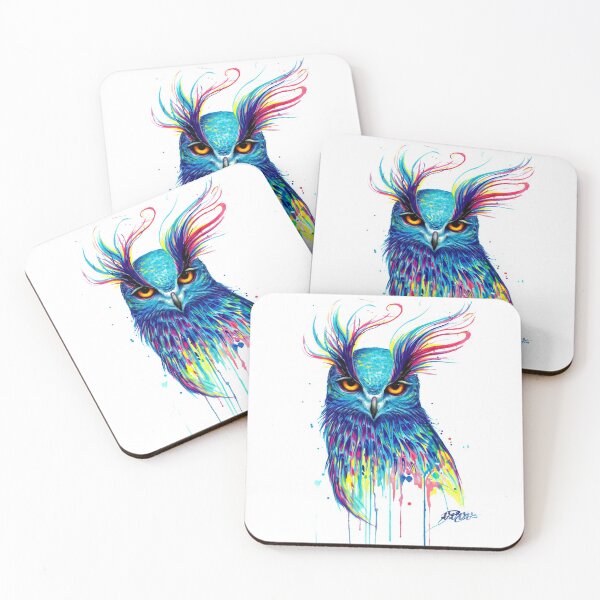 Item preview, colourful beautiful Owl bird.....!! designed and sold by VIVEK KUMAR RAI.