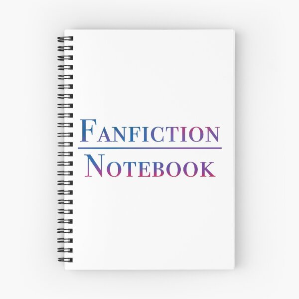 Item preview, Fanfiction Notebook - multi designed and sold by PlanetaryArtist.