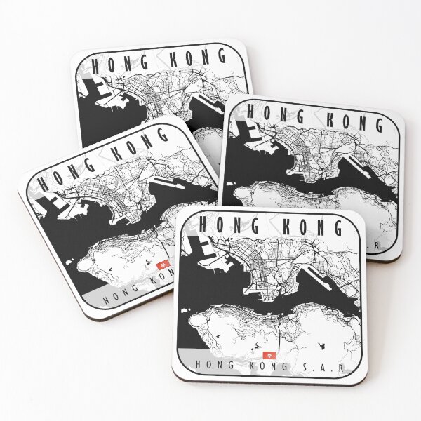 Item preview, HONG KONG MAP designed and sold by hatimelhag.