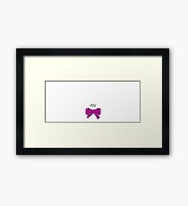 Big/Little Framed Print