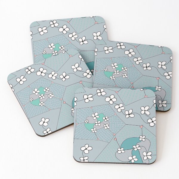 Item preview, White Daisy Chain designed and sold by RepeatCandy.