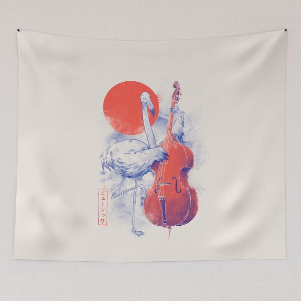 Item preview, Flamingo Song - Cello Music Animal Gift designed and sold by EduEly.