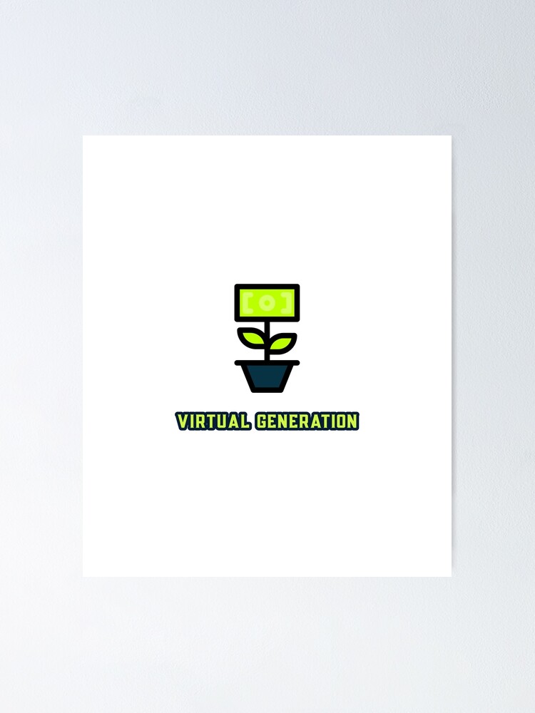 Thumbnail 1 of 3, Poster, Virtual Generation designed and sold by GardenBug.