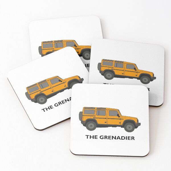 Item preview, Copy of Der Grenadier off-road vehicle (yellow / lettering) designed and sold by NautilusMare.