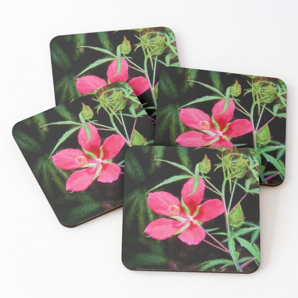 Item preview, Star of Texas Swamp Hibiscus Bloom  designed and sold by RichFrancoCars.
