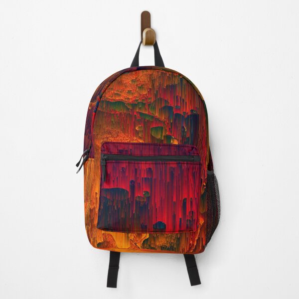 Item preview, Toxic Rain - A Pixel Art Piece designed and sold by Jennifer Walsh Design.