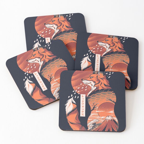 Item preview, Japanese fox designed and sold by Ilustrata®.