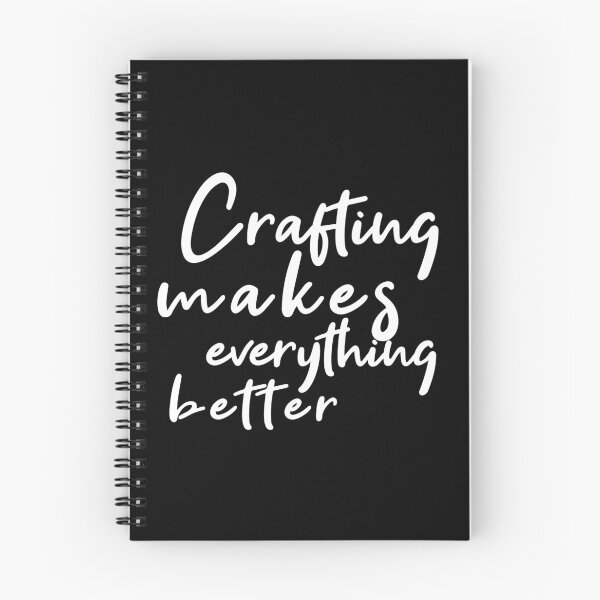 Item preview, Crafting makes eveything better designed and sold by Dinashop.