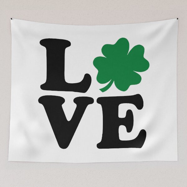 Item preview, St Patrick's Day LOVE Shamrock Irish designed and sold by livianasgifts.