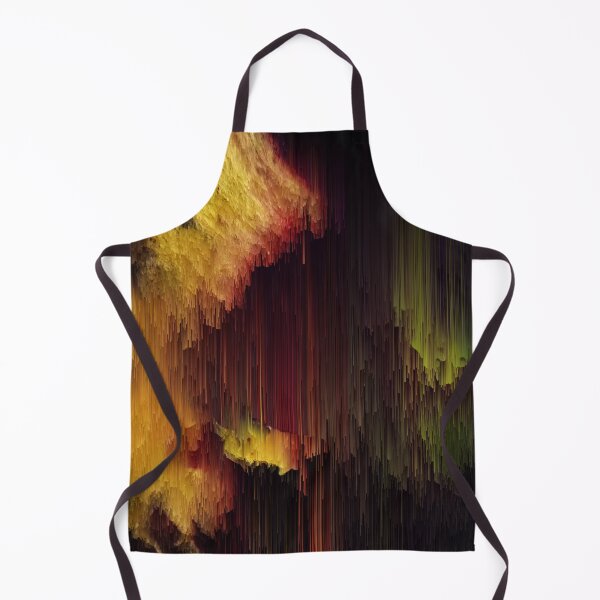 Aperçu de l'œuvre Profondeur de la montagne - Glitchy Abstract Pixel Art créée et vendue par Jennifer Walsh Design.