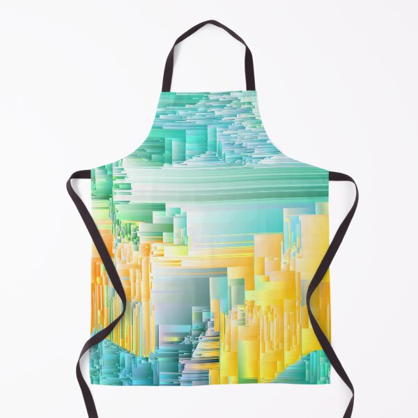 Artikelvorschau, Eis-Eis-Baby - abstrakte Störschub-Pixel-Kunst entworfen und verkauft von Jennifer Walsh Design.