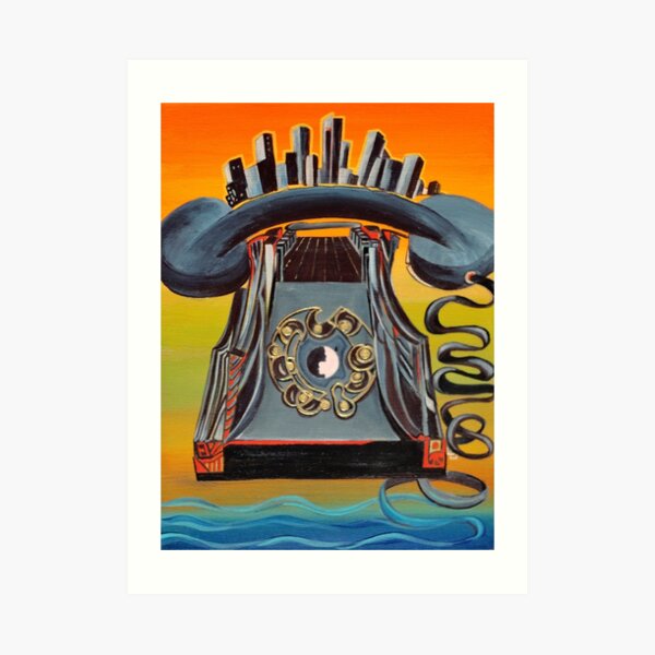 Phone Art Print