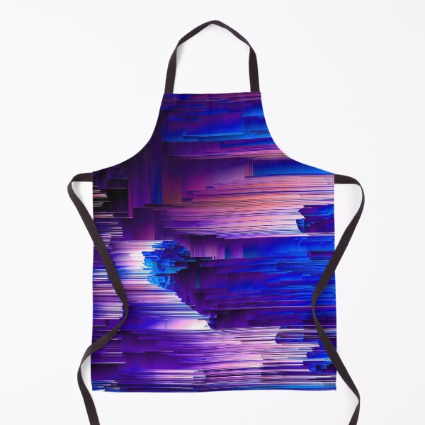 Item preview, Glitchin' Blues - Abstract Pixel Art designed and sold by Jennifer Walsh Design.