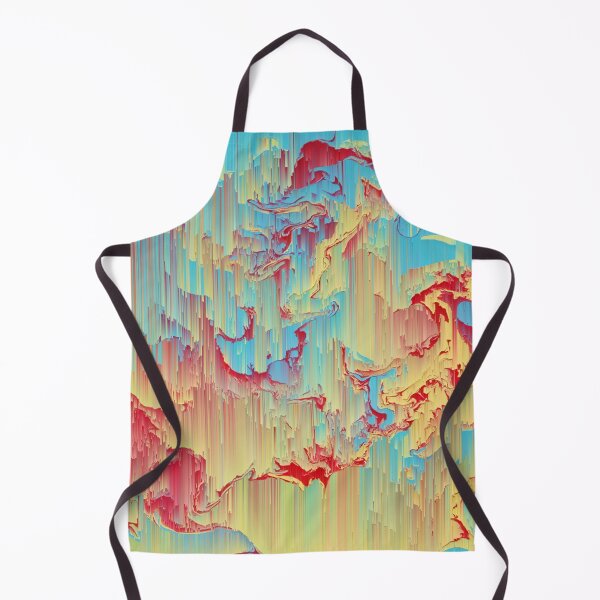 Item preview, Vivid Storm - An Abstract Glitch Piece designed and sold by Jennifer Walsh Design.