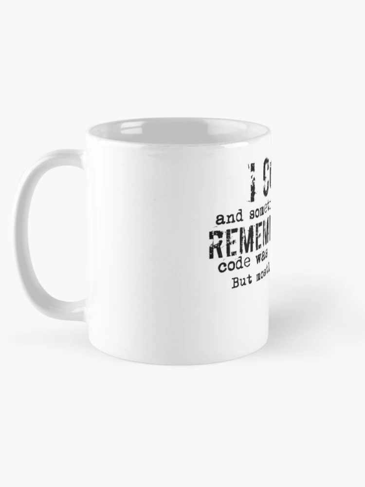 Thumbnail 5 of 6, Coffee Mug, Funny Coding Design For Programmers designed and sold by FoxCodeCreation.