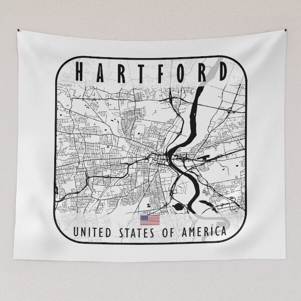Item preview, HARTFORD MAP USA designed and sold by hatimelhag.