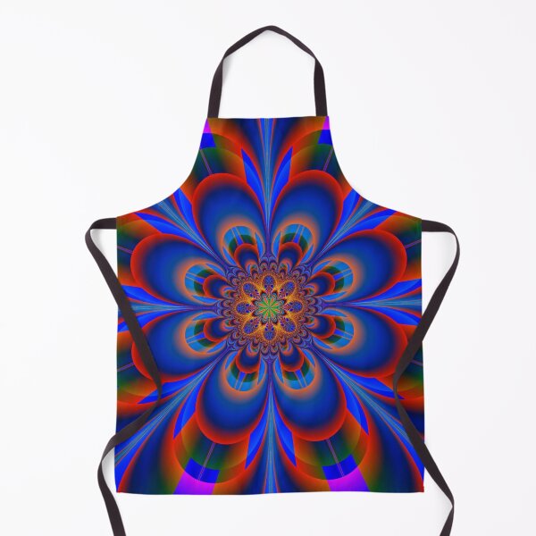 Item preview, Bright Abstract Red And Blue Flower Design designed and sold by FreedomUniverse.