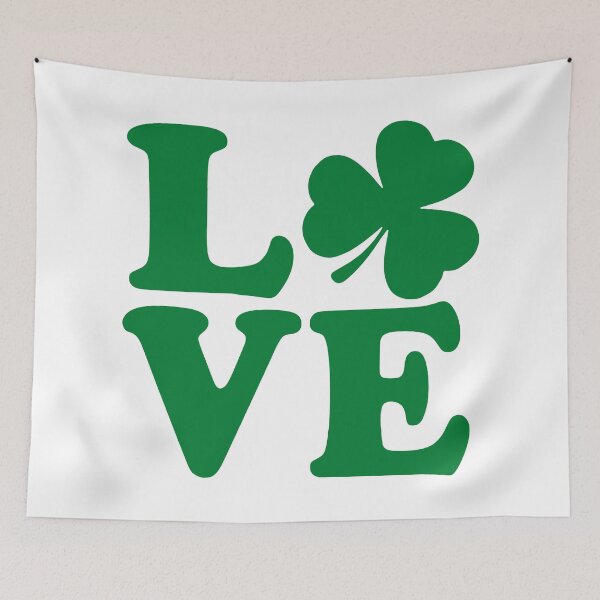 Item preview, St Patrick's Day LOVE Shamrock Irish designed and sold by livianasgifts.