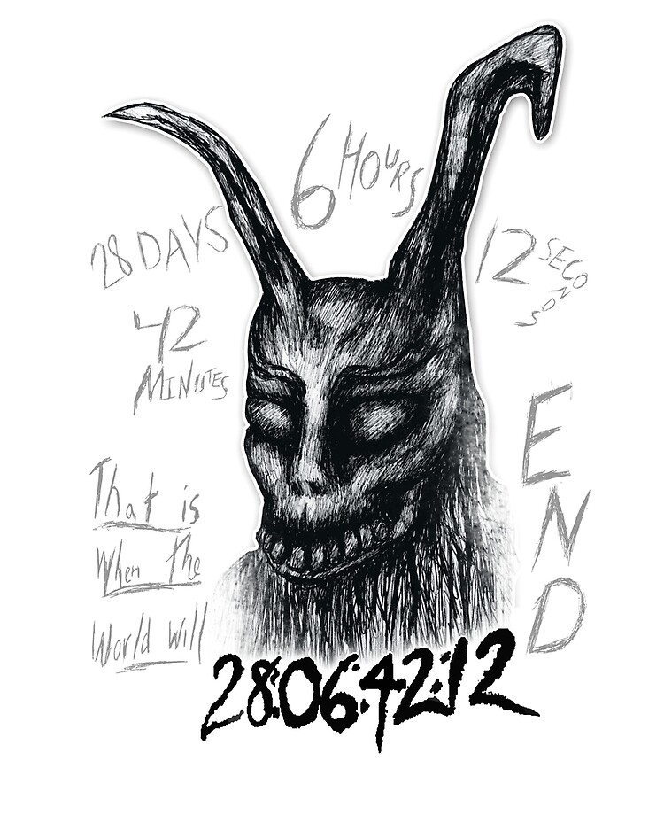 Donnie Darko Frank The Rabbit The World Will End Ipad Case Skin By Judgehydrogen Redbubble