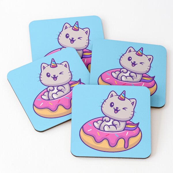 Item preview, Cat Unicorn Tubing designed and sold by machmigo.