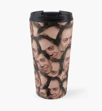 Steve Buscemi texture Travel Mug