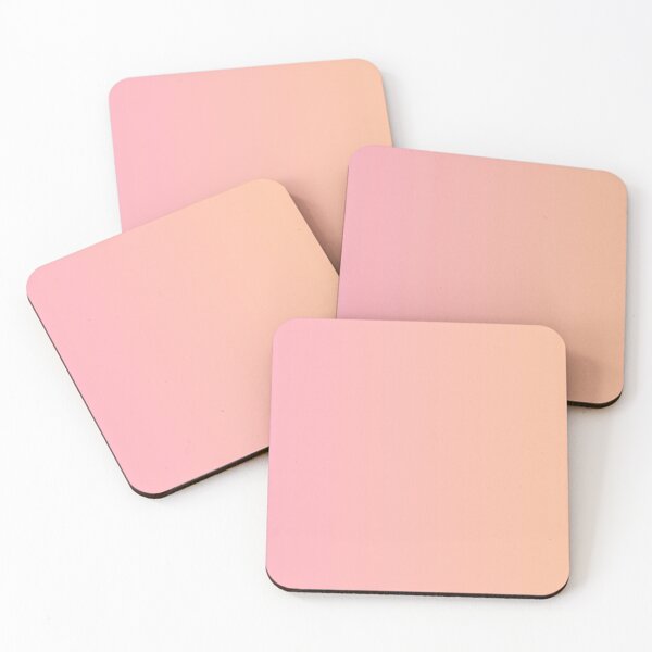 Item preview, Modern Rose and Orange Ombre Color designed and sold by NECHSTORE.