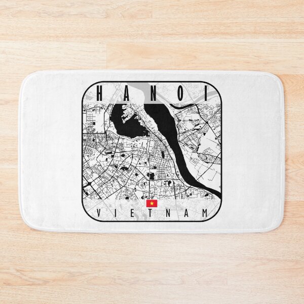 Item preview, HANOI MAP VIETNAM designed and sold by hatimelhag.