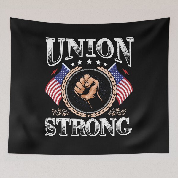Item preview, Union Strong American Flag Labor Day designed and sold by Best Designer.