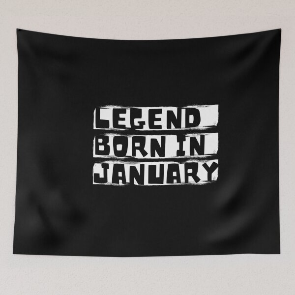 Item preview, Legends Born In January  designed and sold by MayaCordalia.