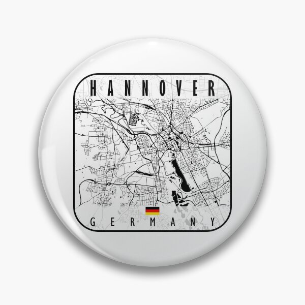 Item preview, HANNOVER MAP GERMANY designed and sold by hatimelhag.