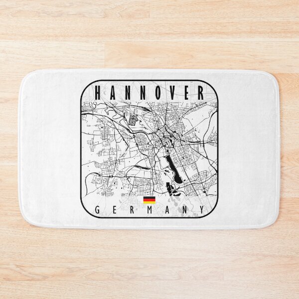 Item preview, HANNOVER MAP GERMANY designed and sold by hatimelhag.