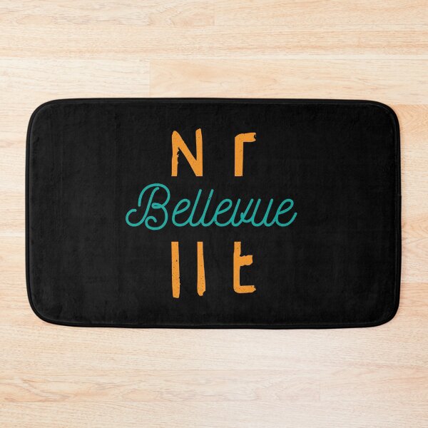 Item preview, Bellevue Nebraska City Typography designed and sold by Creatively Torn.