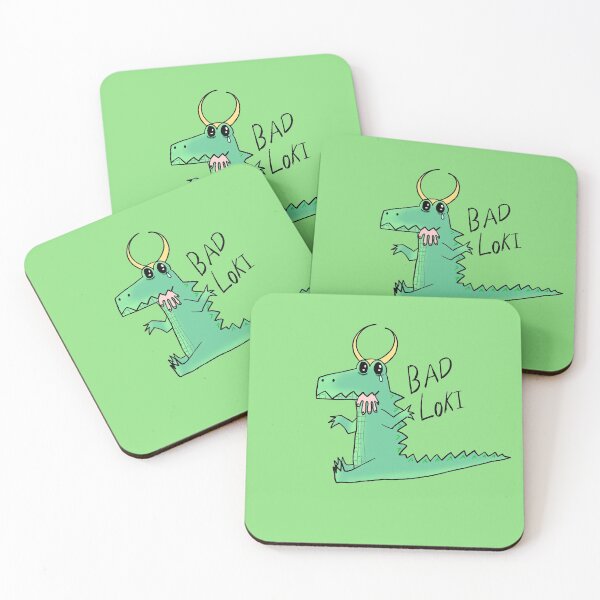 Item preview, croki-Alligator Loki sticker designed and sold by Sweets-trolley.