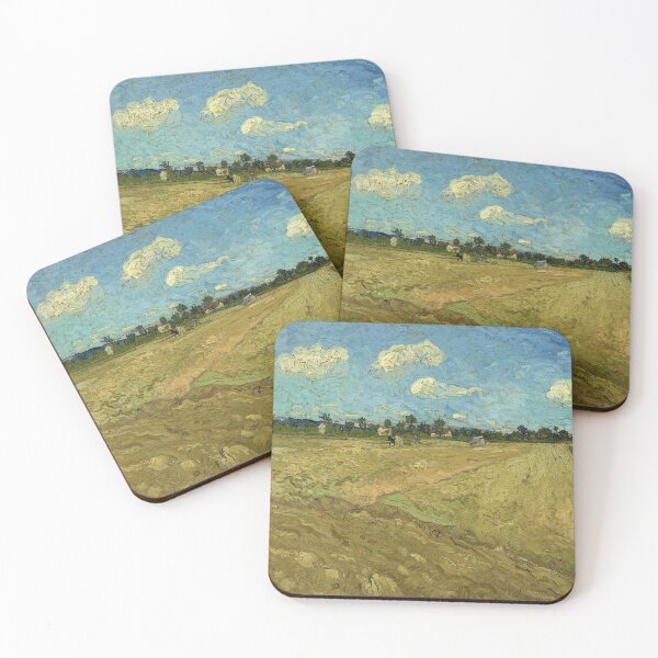 Item preview, Ploughed Fields ('The Furrows') by Vincent van Gogh (1888) designed and sold by allhistory.