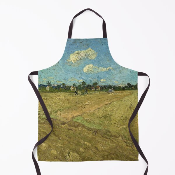 Item preview, Ploughed Fields ('The Furrows') by Vincent van Gogh (1888) designed and sold by allhistory.