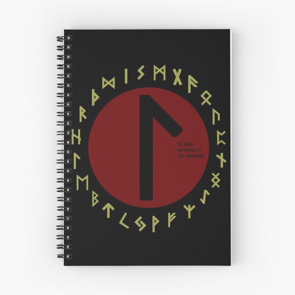Item preview, Red Laguz Futhark Rune Symbol designed and sold by Depic Spirit.