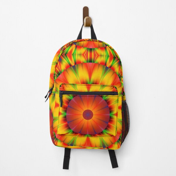 Item preview, Bright Abstract Red And Yellow Flower Design designed and sold by FreedomUniverse.