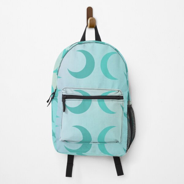 Item preview, Turquoise Crescent Moon Pattern in Blue Gradient Sky designed and sold by ShaunSandhu.